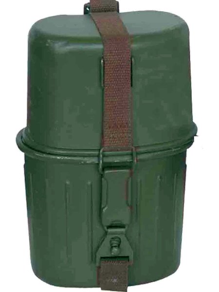 Original el ejército de la República Federal la cantimplora Trinkflasche