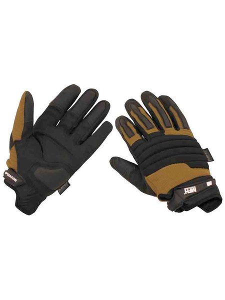 Gloves operation S. black / coyote