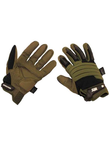 Gloves operation XXL Olive / black