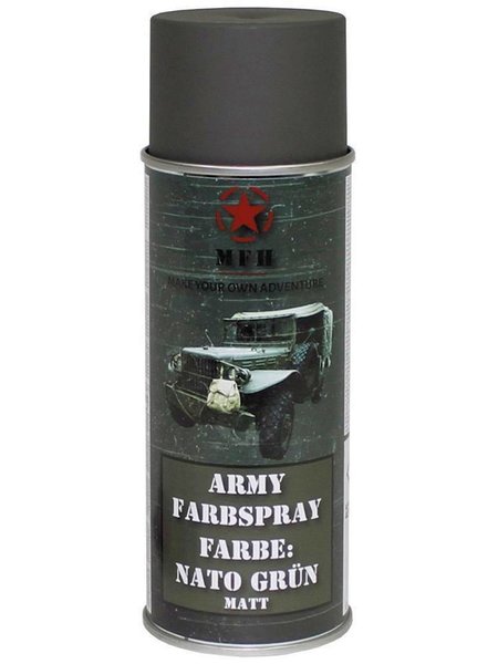 Kleur 400 ml spray leger de militaire spray kleur lak kleur spray van V. tin camouflage kleuren groen 1 Natto zwak Dos.