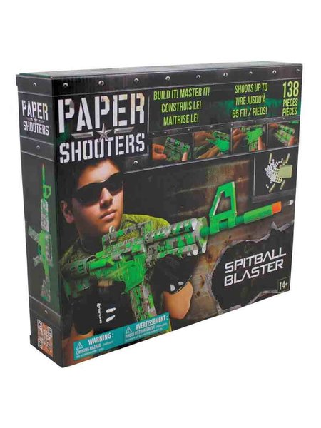 PAPER SHOOTERS Bausatz Green Spit