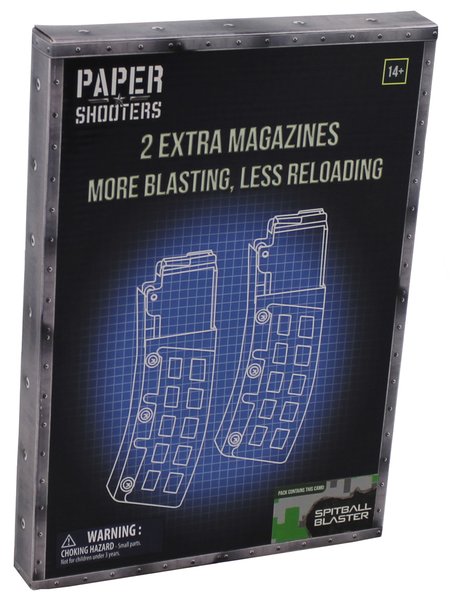 Equipaggio di costruzione PAPER SHOOTERS Magazin-Green Spit 2do pacchetto