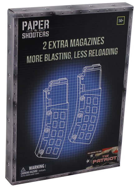 PAPER SHOOTERS Bausatz Magazin-Patriot 2er Pack
