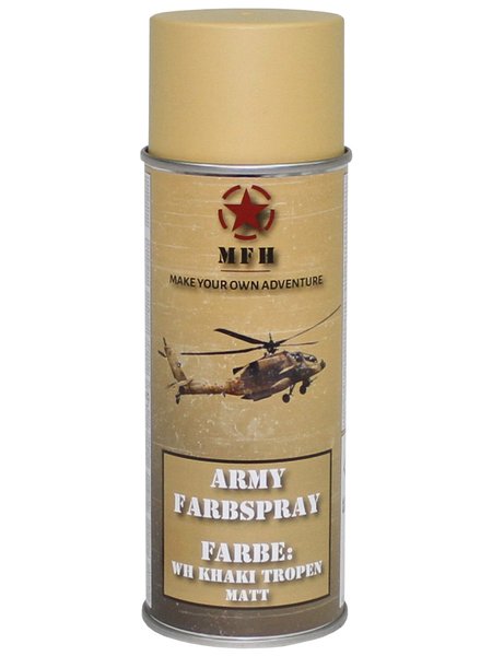 Colour spray Army KHAKI WH TROPICS weakly 400 ml 1 Dozing.