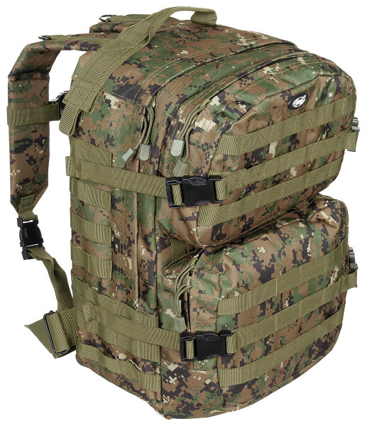 US Rucksack Assault II Digital Woodland ca. 40 L