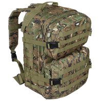 The US backpack Assault II Digitally Woodland approx. 40 l