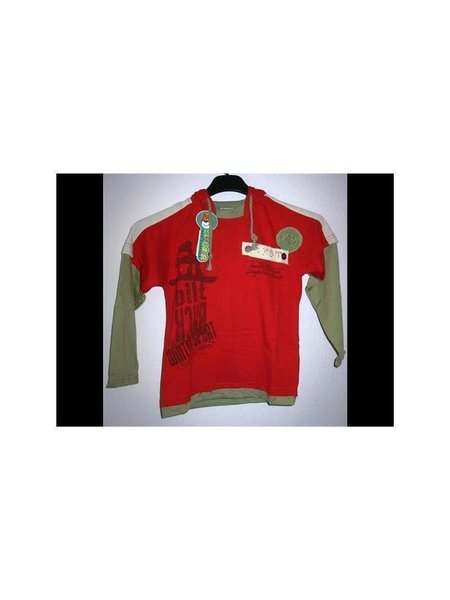 Kinder Sweatshirt Rot 4/ 104-110