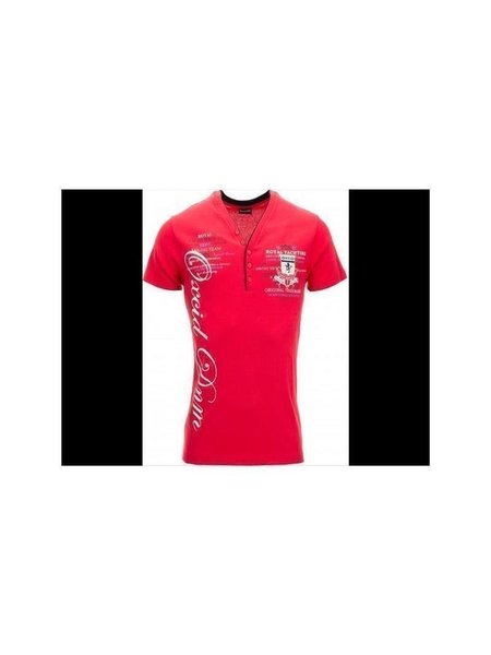 Slim Fit T-Shirt Royal Yachting Red 6503 S