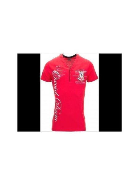 Slim Fit T-Shirt Royal Yachting Red 6503 S