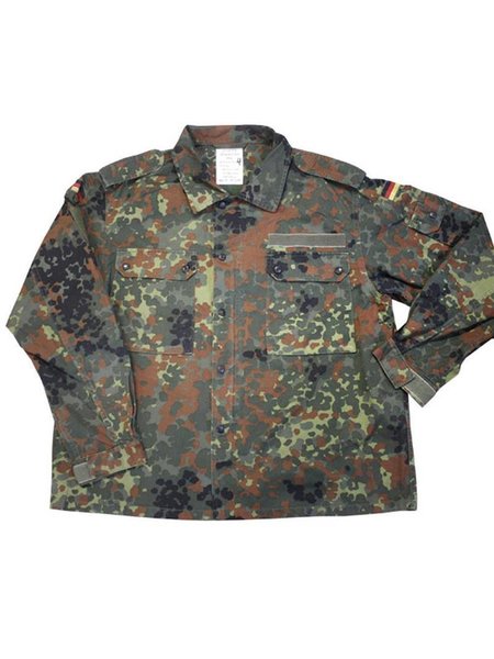 Military Army Camouflage Jacke Bundeswehr Blogger Hipster Khaki 34 36 38 XS S M