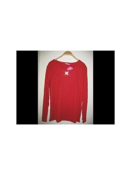 Signore il maglione M-XXXL Rosso XXL/XXXL