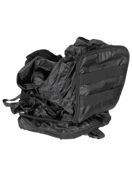 Backpack folding black approx. 30 l