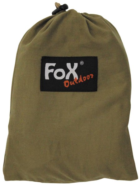 Foxoutdoor capanne Sacco a pelo 210 x 70 cm cotone coyote "Lusen" 