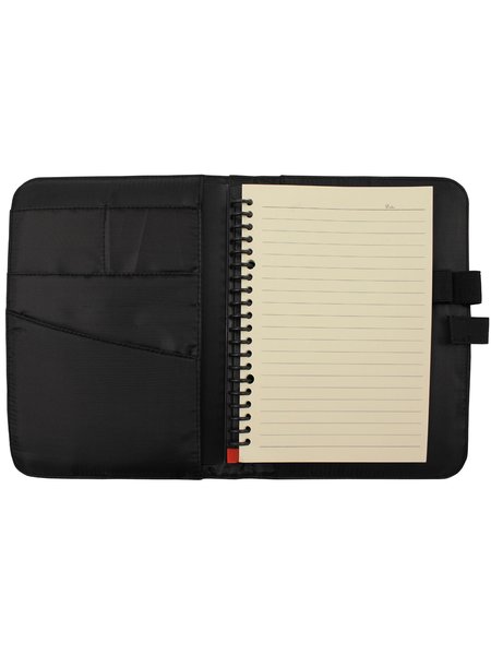 Appointment planner A5 ring book fixture black