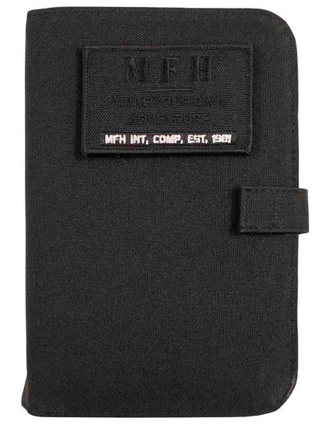 Appointment planner A5 ring book fixture black