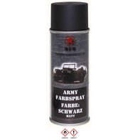 Colour spray Army black weakly 400 ml