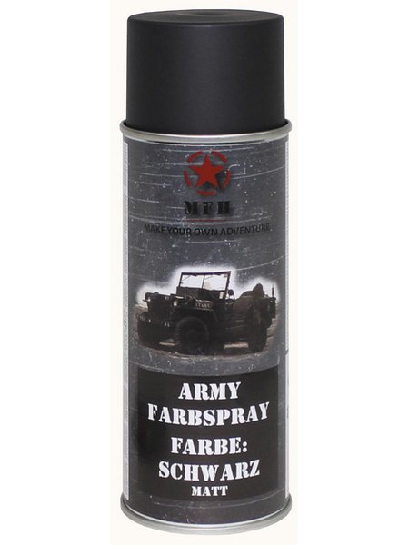 Colour spray Army black weakly 400 ml 1 Dozing.