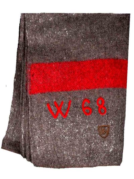 Manta de lã cobertor do exército suíço 2,10 x 1,50 m