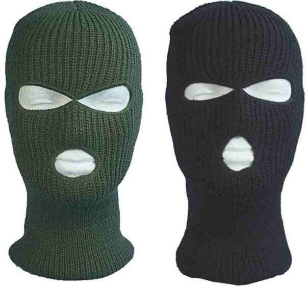 Balaklava 3 reikää myrsky bonnet