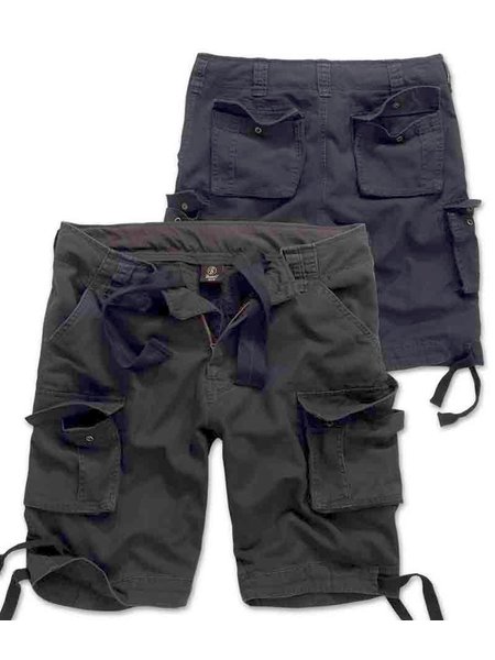 Brandit Urbano Poniendo pantalones cortos Black 7 XL