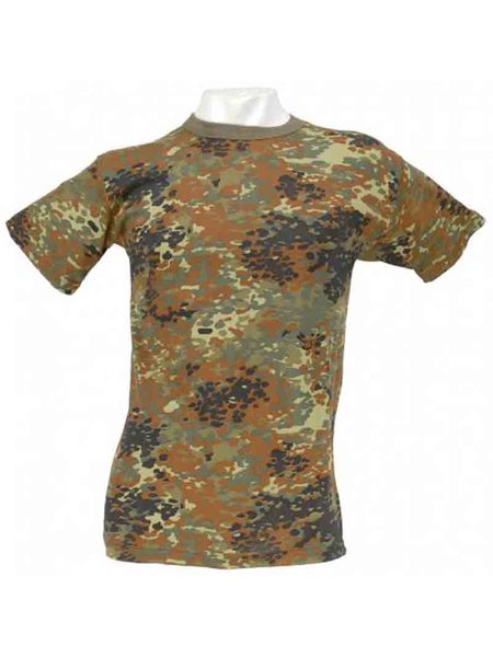 T-Shirt halbarm US-Style Flecktarn L