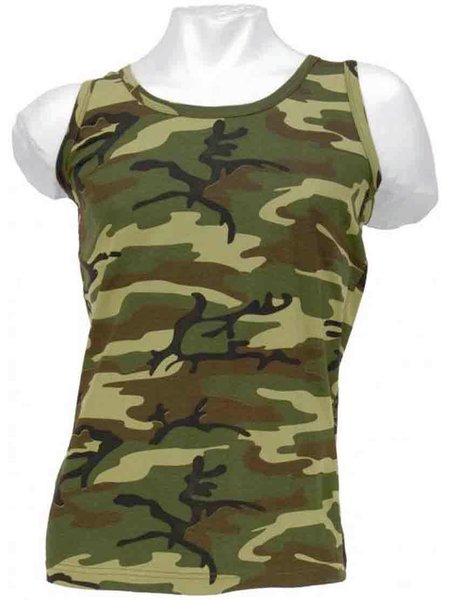 Tank-Top US-Style Woodland S