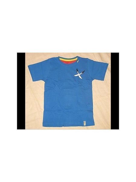 Kinder T-Shirt KiDiD mit Beutel Kleinkind Gr. 86-116 für Mädchen und Jungen  NEU 98 /104 Blau (Pirat)