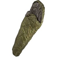 Sac de couchage momie 2 plis (460 g / m²) avec sac olive
