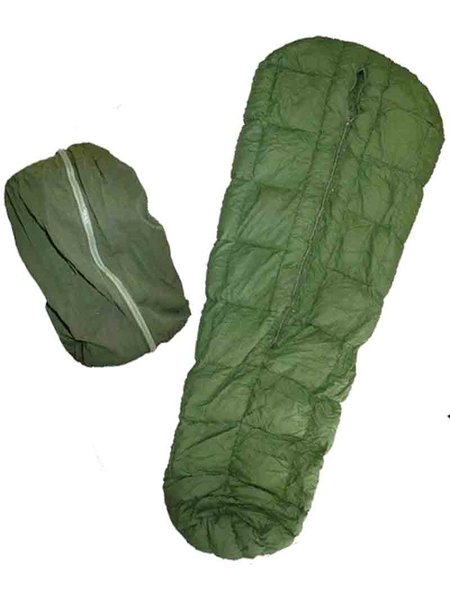 Original Swedish. Mummy sleeping bag with a bag