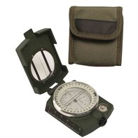 Army compass with case prismatic compass
