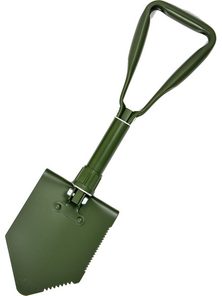 Bundeswehr folding spade 3 pcs. with EVA plastic bag