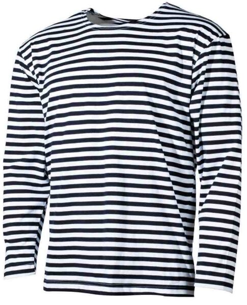 Russ. Chemise marine manches longues été Telnjaschka