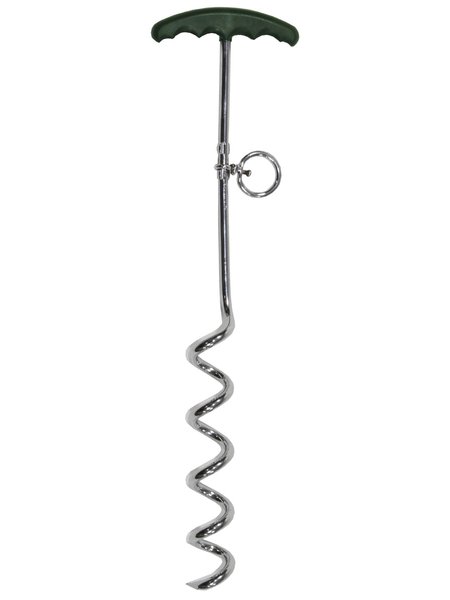 Hareng de Spiral le métal avec la poignée de sculpture 45 cm