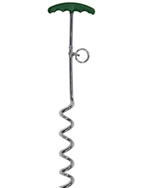 Hareng de Spiral le métal avec la poignée de sculpture 45 cm
