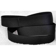 FEDERAL ARMED FORCES belt with velcro fastening black 100 cm