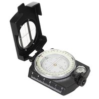Kompas precisie met metalen kist apparatuur