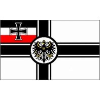 Bandeira Marinha Imperial Alemã 90 x 150 cm