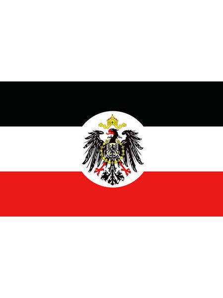 Vlag Duitse Rijk met wapenschild 90 x 150 cm