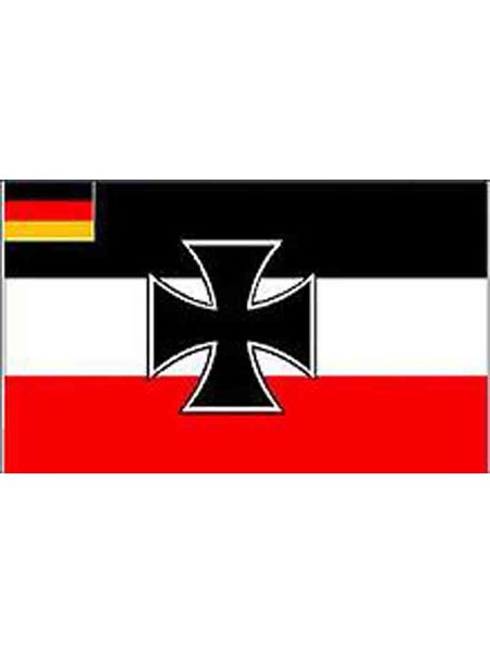 Bandeira do Reich Alemão com Cruz de Ferro 90 x 150 cm