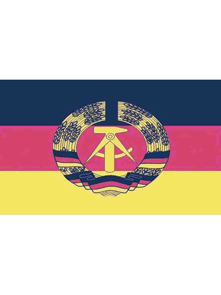 Bandeira a RDA com o escudo 90 x 150 cm