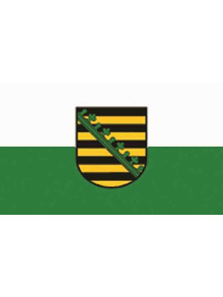 Fahne Sachsen 90 x 150 cm