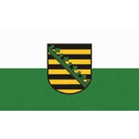 Bandera Sajonia 90 x 150 cm
