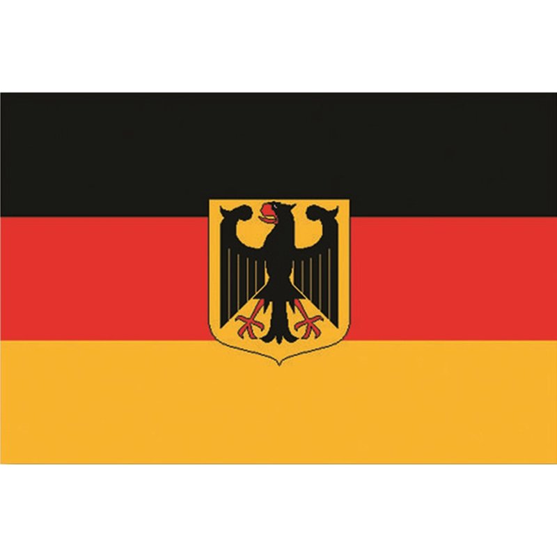 Bandiera/bandiera tedesca attraverso la grazia di Dio hissflagge 90 x 150 cm 
