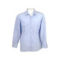 FEDERAL ARMED FORCES official shirt light blue long arm...