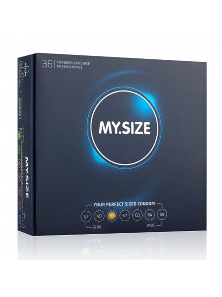 MY.SIZE Pro 53 mm Condooms - 36 stuks