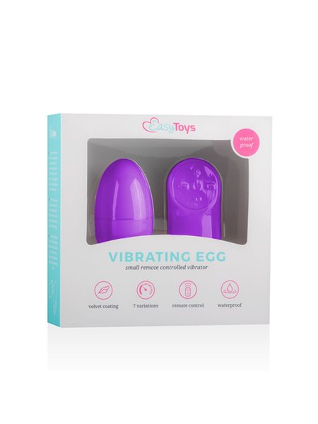 Vibro-Ei mit Fernbedienung in Violett