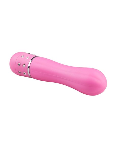 EasyToys Mini-Vibrator mit Rillen in Pink