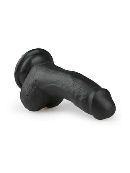 Realistischer schwarzer Dildo - 15 cm