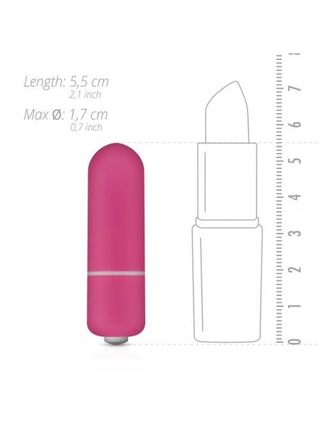 Bullet-Vibrator mit 10 Geschwindigkeiten - Rosa