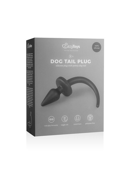 Dog Tail Plug Pointy - Klein